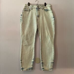 Judy Blue Slim Fit Light Wash Jeans Minimalist Stretchy Women's size 16W